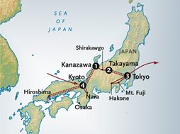 Japan Tours | Japan Inland Sea | Japan Alps