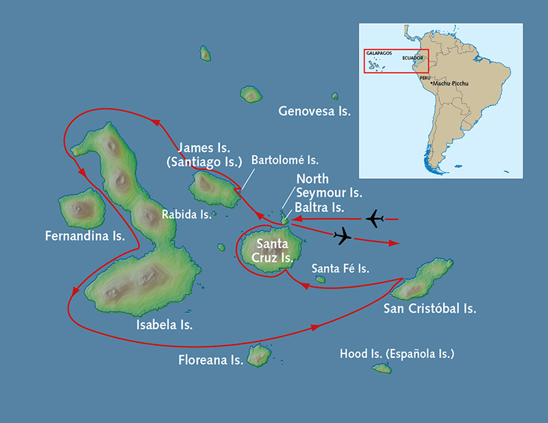 Cruises To The Galapagos Islands On MV Galapagos Explorer