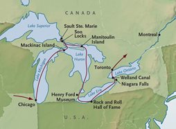 Great Lakes Cruise by Small Ship from Chicago to Toronto