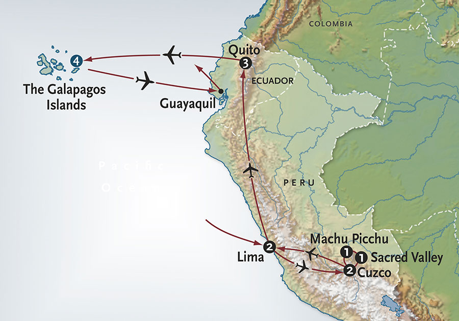 Alexander And Roberts Machu Picchu The Galapagos Cruise 2025   25 MaPi Galapagos MapPic .aspx